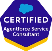 Salesforce Certified Agentforce Service Consultant badge