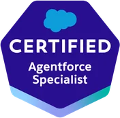 Salesforce Certified Agentforce Specialist badge