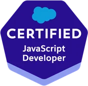 Salesforce Certified JavaScript Developer badge