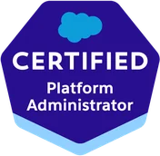Salesforce Certified Platform Administrator badge