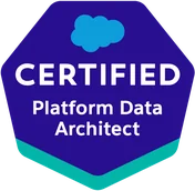 Salesforce Certified Platform Data Architect badge