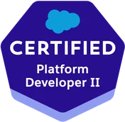 Salesforce Certified Platform Developer II badge
