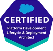 Salesforce Certified Platform Development Lifecycle and Deployment Architect badge