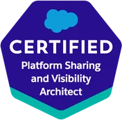 Salesforce Certified Platform Sharing and Visibility Architect badge