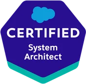 Salesforce Certified System Architect badge